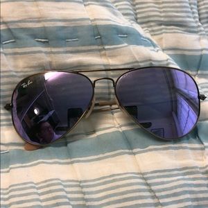 Ray-ban aviator flash lenses